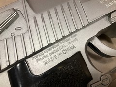 Two Desert Eagle Airsoft Pistol Magnum Research 6mm Replica Spring Loaded Manual