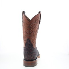 Tony Lama Maldor Square Toe Made In USA Mens Brown Narrow Boots