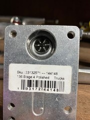 Unused itemINDEPENDENTIndependent STAGE4 truck 136sk8