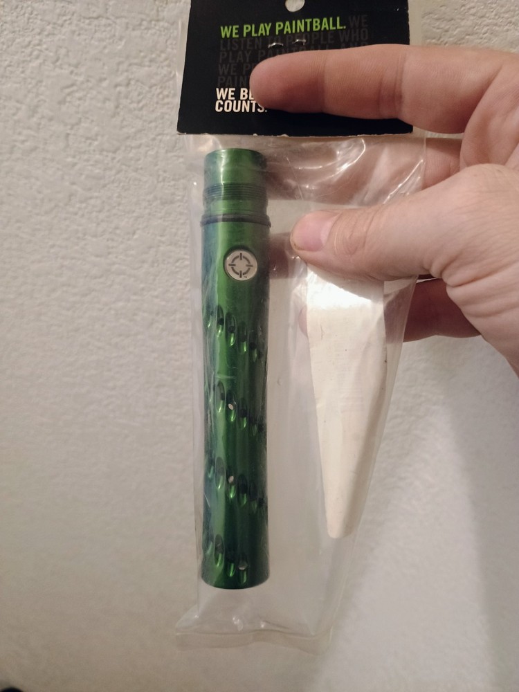 Smart Parts Teardrop Barrel Tip For Freak Barrel Gloss Green Brand New 10in