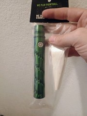 Smart Parts Teardrop Barrel Tip For Freak Barrel Gloss Green Brand New 10in