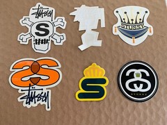 Stussy 90s Vintage Production Sticker Packs-6 Quantity Per Pack-Made in the USA!