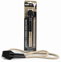 King Rat Slingshots by Barnett, Powerful Rubber Elastic Slingshot Grey