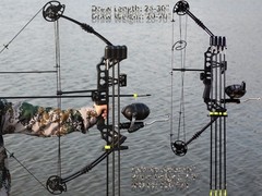 Compound Bow Fishing Combo Kit 20-70 LBS Hunting Bow with Bowfishing Arrow and F