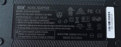 XVE AC / DC ADAPTER . AC 100-240V 50/60HZ 2.5A MAX, OUT 63.0V – 2.0A 126.0W