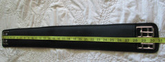 31″ BLACK PADDED NYLON ENGLISH GIRTH