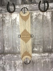 CINCH ~ GIRTH ~ CUSTOM ~ Handmade 100% Mohair