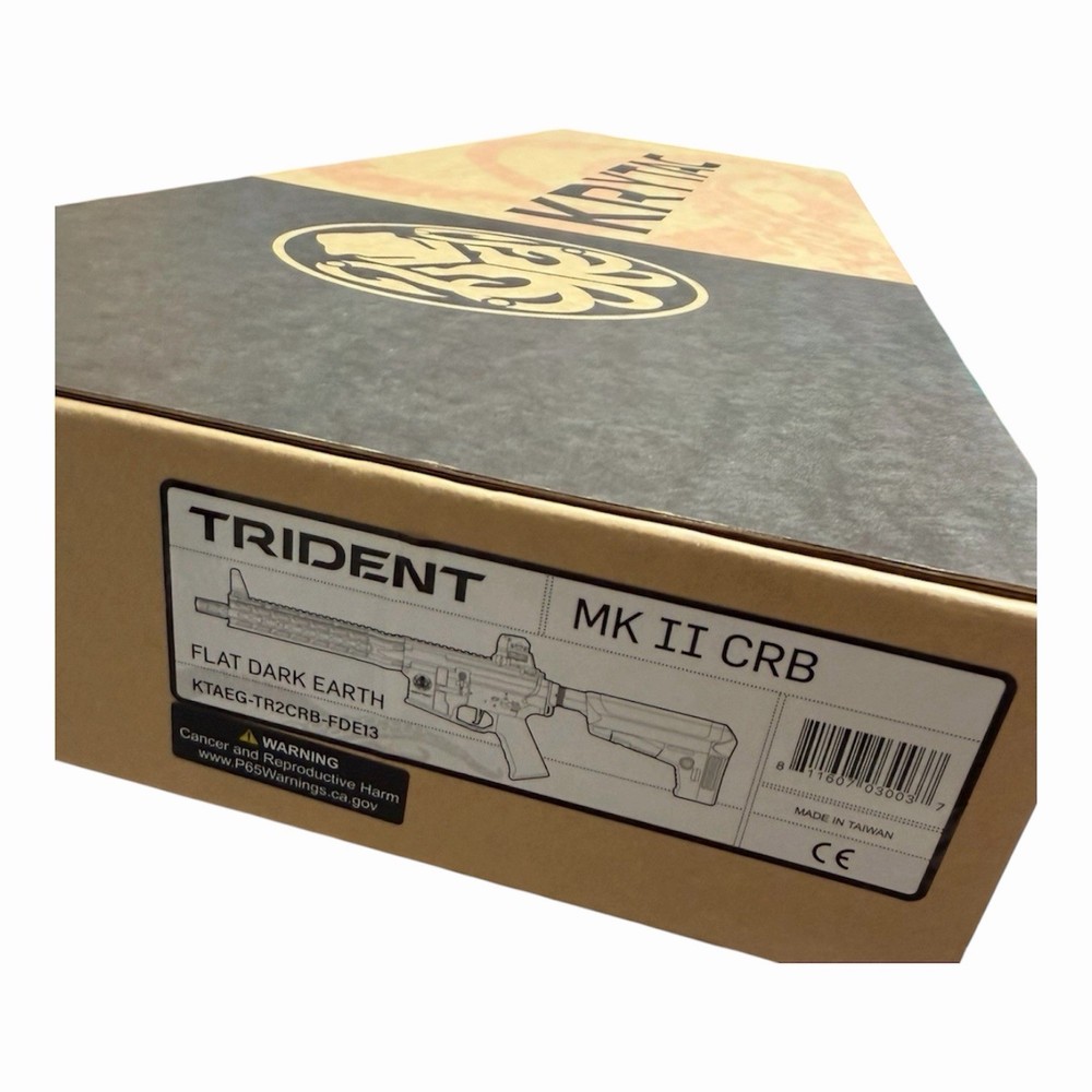 Krytac Trident MKII CRB Airsoft AEG Rifle FDE