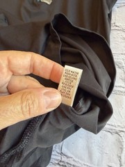 Tailored Sportsman Size Small Women’s Sun Shirt 1/4 Zip Black + Blue Barely Worn