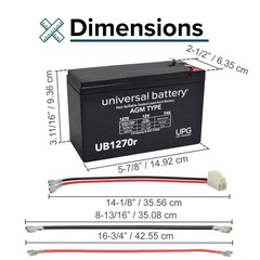 24 Volt Battery Pack (7 Ah Version 13+) for the Razor E200/E225 Electric Scooter