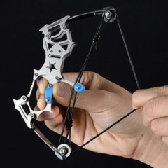 5.5″ Mini Compound Bow Kit Toy Arrows Target Shooting Archery Gift Pocket Bow