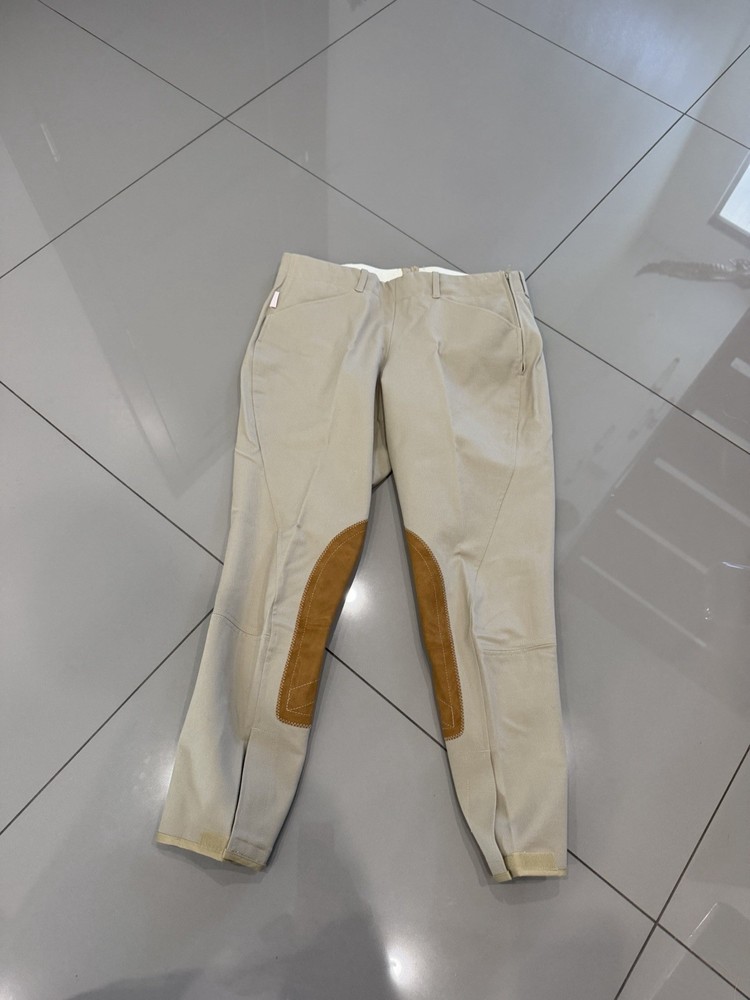 Pair The Tailored Sportsman English Riding Pants 26 Reg Tan NWOT