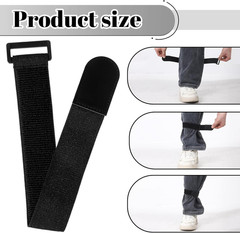 2 PCS Boot Snake Boot Straps for Cowboy Boots Adjustable Elastic Cowboy Boot-Str