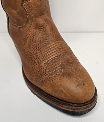 Vibram Chippewa Men’s Leather Western Cowboy Boots Brown Size 8.5 D 21008.