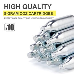 8 Gram / 12 Gram CO2 Cartridges, Non-Threaded,High-Grade CO2 Cylinder CO2 Car…