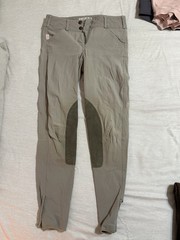 Tailored Sportsman Front Zip Breeches Size 24