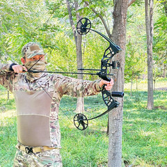 Adjustable Compound Bow Set for Adults & Teens – 20-70Lbs for Hunting & Target