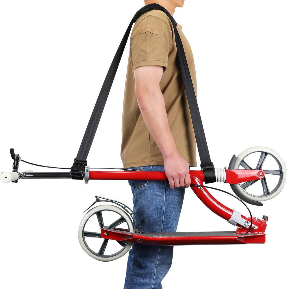 Scooter Shoulder Strap, 71-Inch Carrying Scooter with Adjustable Carrying Strap