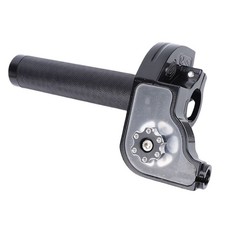 Motorcycle Throttle Grip 7/8in 22mm CNC Aluminum Alloy Quick Twister With