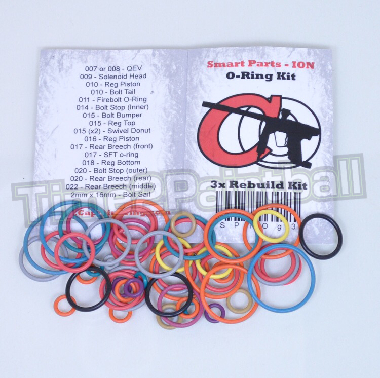 Smart Parts Ion 3x Oring Rebuild Seal Kit O Ring O-ring