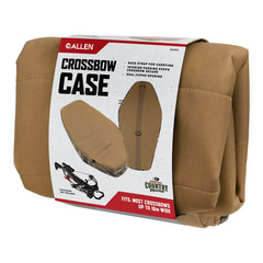 Allen Company Padded Crossbow Case Tan Zippered Carry Case with Backstrap
