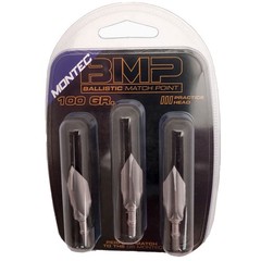 G5 OUTDOORS Montec 100 Grain BMP 3 Pack Broadheads (868)