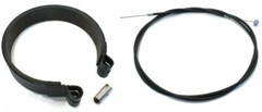 4″ BRAKE BAND & CABLE Kit for Go Kart Cart Car Mini Bike ATV Quad Four Wheeler