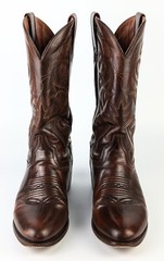 Dan Post Milwaukee Men’s Embroidered Brown Western/Cowboy Boots [size 8.5 D]
