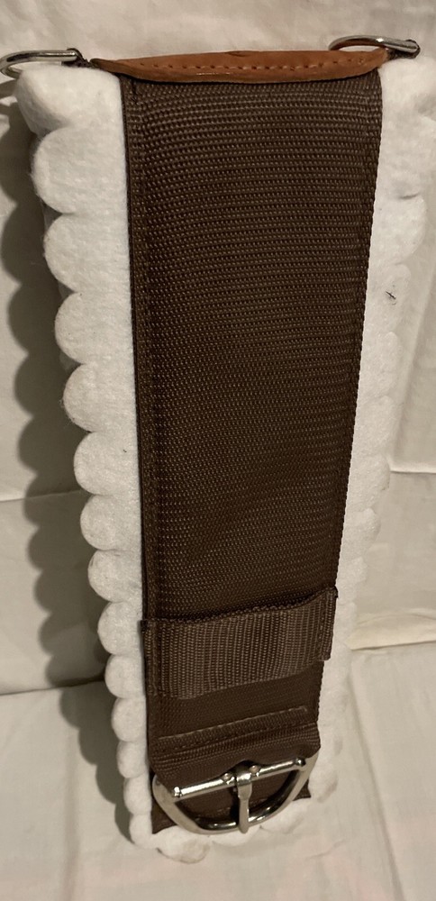 SIMCO Cinch 35″ Smooth WHITE Straight Saddle Girth