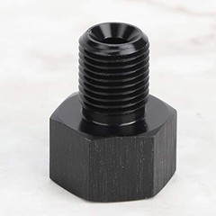 Oil Pressure Gauge Adapter, 1/8in NPT Female to M10x1.0 Male Reducer Oil