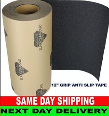 12″ x 10′ BLACK DIAMOND Roll NonSkid Tape Anti Slip Tape Grip ULTRA Grit