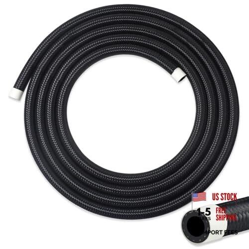 6AN Fuel Line, 6AN 3/8 inch CPE Fuel Hose, 10FT Transmission/Oil 6AN-10FT