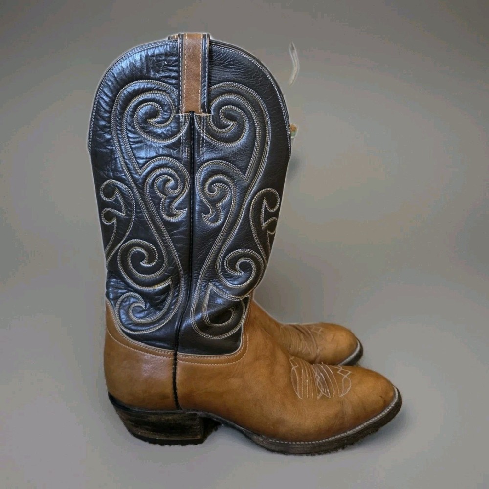 Vintage Hondo Cowboy Boots 9B