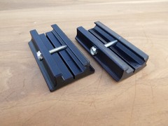 Universal Picatinny Bag Rider – Set of 2 – 1x Flat, 1x Rounded – Made In The USA