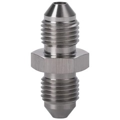 3AN Male to 3AN Male Stainless Steel Brake Clutch Fuel Oil Fitting 3AN to 3AN