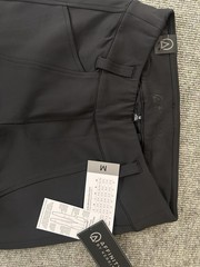New Kerritts Women’s Affinity Pro Silicone Knee Patch Riding Breech Black Medium