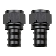 16AN (1-5/16×12) Straight Push Lock Hose Fitting End Adapter for 16AN, 0 Degree