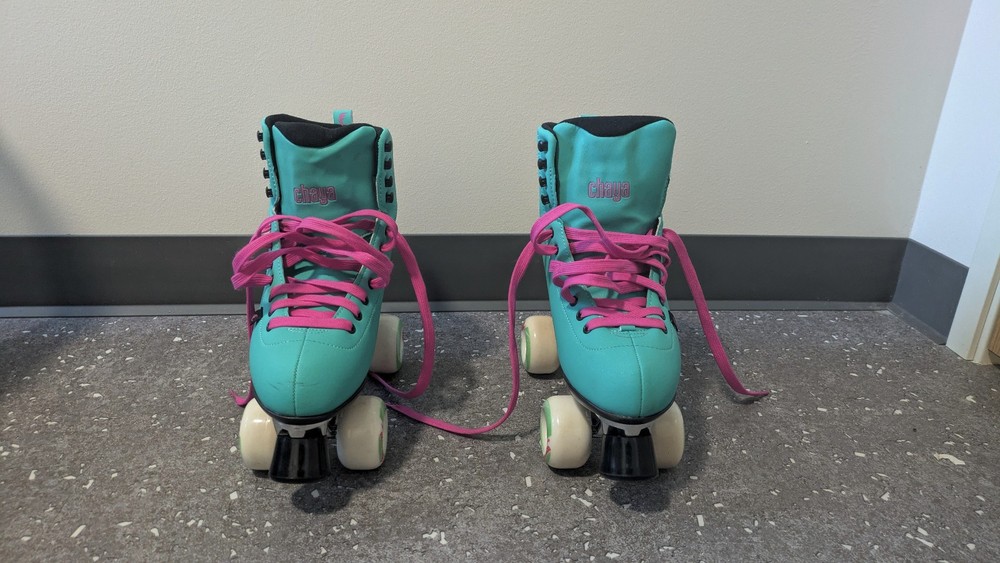 Chaya Melrose Deluxe Turquoise Roller Skates