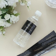 24 Black Gold Happy Birthday Stickers Party Water Bottle Labels Party Events