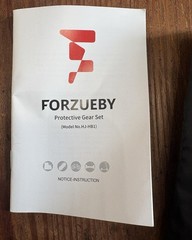 NEW Forzueby HJ-HB1 6 in 1 Protective Gear Set Knee Elbow Wrist Pads Large