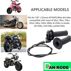 Mini Bike Throttle Assembly Throttle Cable for Coleman 200Cc CT200U MB200 CT200U