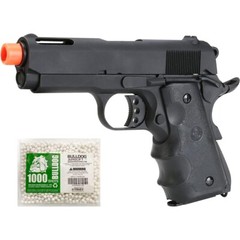 SRV10 SR1911 300 FPS Metal Green Gas Blowback GBB Airsoft Pistol Handgun 13 RDS