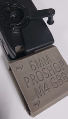 Golden Eagle / 6mmProShop M4 Airsoft GBBR Odin Speedloader Adapter (Tan)