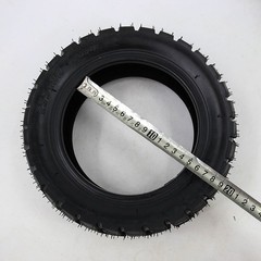 255×80 Tire & 10×2.5 Tube For fit 80/65-6 & 10×3 Bent Valve Stem Apollo Scooter