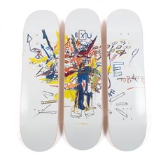 Jean-Michel Basquiat EXU 1988 Skateboard Deck Set Signatories Gallery 2022 Set 3