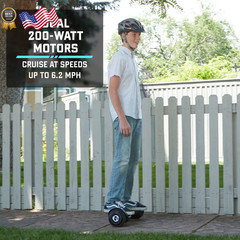Edge Hoverboard 6.5″ Tires 6.2Mph & 2.5 Miles Self Balancing Scooter for Adults
