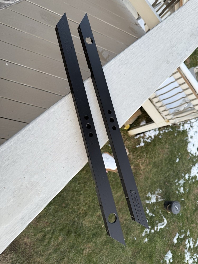 Onewheel XR rails W/ matte black powder coat!