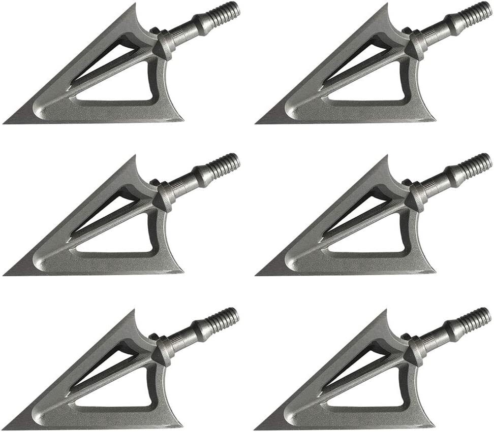 Archery Broadheads 100/125 Grain Fixed Blades Stainless Steel Hunting Broadheads