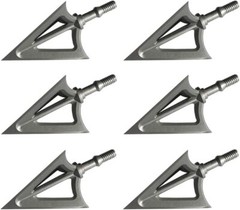 Archery Broadheads 100/125 Grain Fixed Blades Stainless Steel Hunting Broadheads