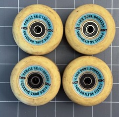 Powell Skateboards BowlBombers Wheels 64mm P.F. BONES Swiss Bearings